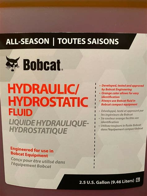 bobcat skidsteer aftermarket oil